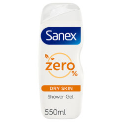 Αφρόλουτρο Zero 0% Dry Skin Sanex (550ml)