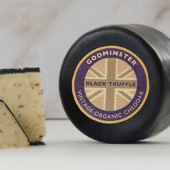Βιολογικό Τυρί Cheddar με Μαύρη Τρούφα Wyke Farms ( 200 g)