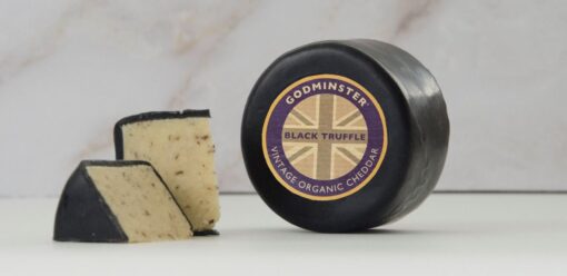 Βιολογικό Τυρί Cheddar με Μαύρη Τρούφα Wyke Farms ( 200 g)