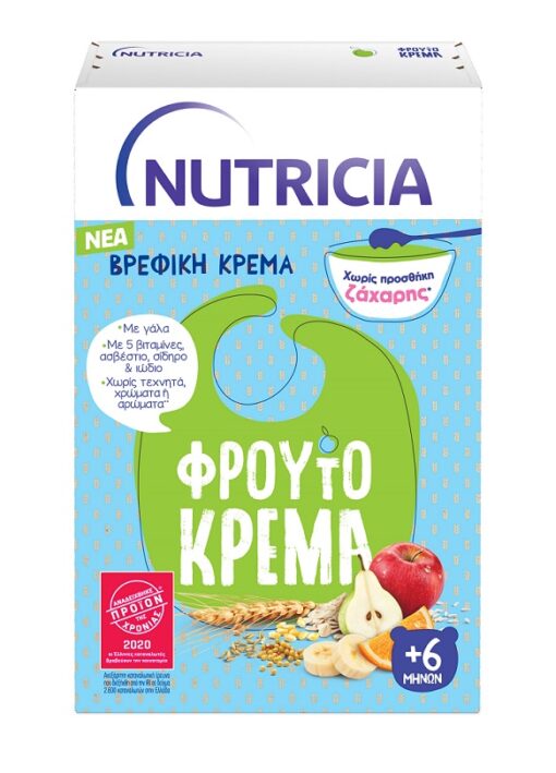 Βρεφική Κρέμα Φρουτόκρεμα Nutricia (250 g)