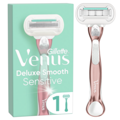 Γυναικεία Ξυριστική Deluxe Smooth Sensitive Rosegold με 1 Ανταλλακτικό Venus Gillette (1τεμ)