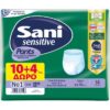 Ελαστικό Εσώρουχο Ακράτειας No1 Small Sensitive Pants Sani (10τεμ) +4τεμ Δώρο