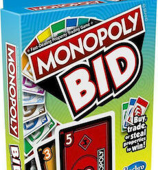 Επιτραπέζιο Παιχνίδι με Κάρτες Monopoly Bid F1699 Hasbro