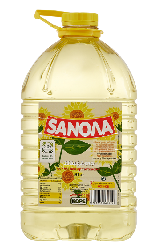 Ηλιέλαιο Sanola (5 lt)