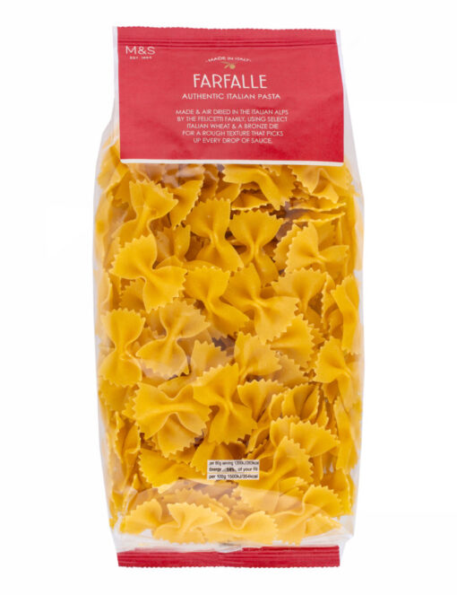 Ιταλικά Ζυμαρικά Farfalle MARKS & SPENCER (500g)