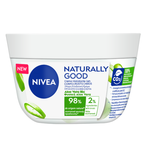 Κρέμα Πολλαπλών Χρήσεων Naturally Good Αλόη Nivea (200ml)