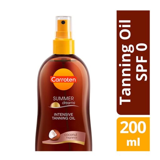 Λάδι για Έντονο Μαύρισμα σε Spray Summer Dreams SPF0 Carroten (200ml)