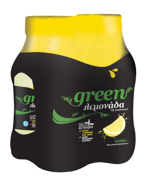 Λεμονάδα Green (4x330 ml)