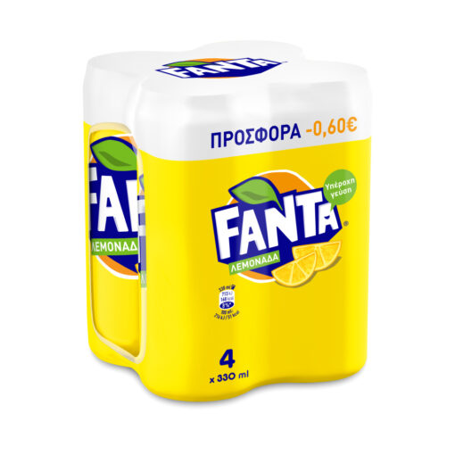 Λεμονίτα Κουτί Fanta (4x330 ml) -0