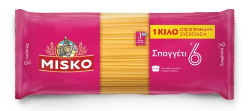 Μακαρόνια Σπαγγέτι Νο6 Misko (1kg)