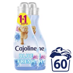 Μαλακτικό Ρούχων Blue Fresh Cajoline 1+1 Δώρο (2Χ30μεζ)