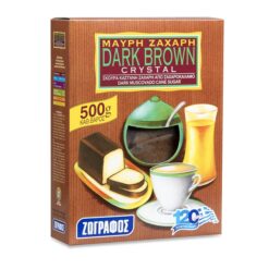Μαύρη ζάχαρη Dark brown krystal Ζωγράφος (500 g)