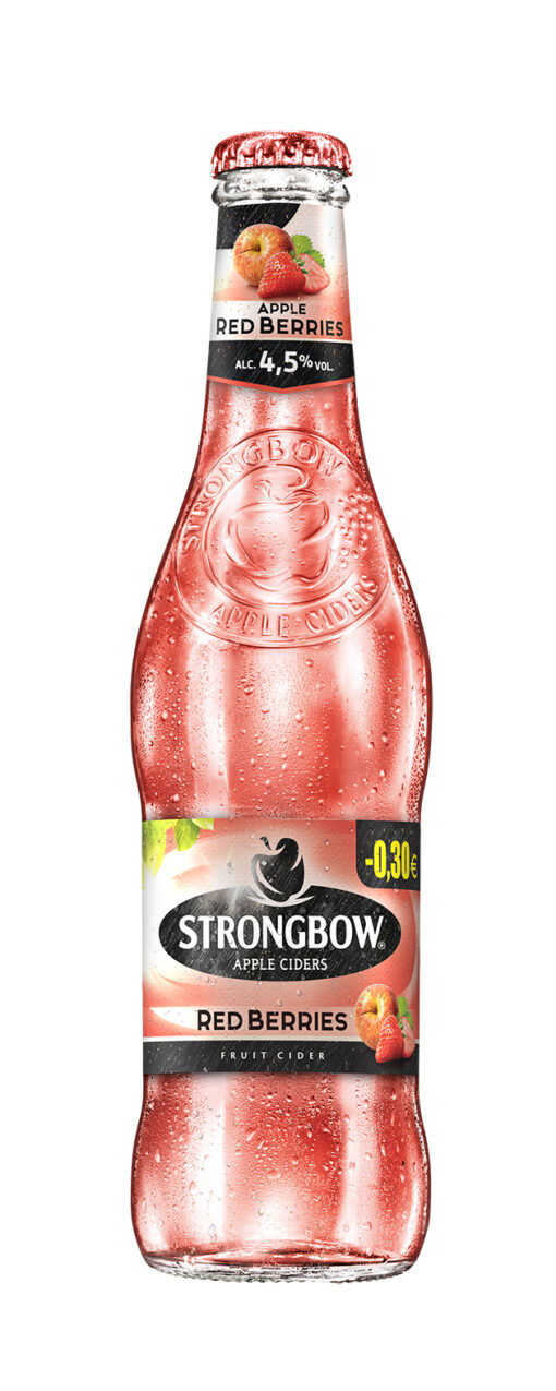 Μηλίτης φιάλη Red Berries Strongbow (330 ml) -0