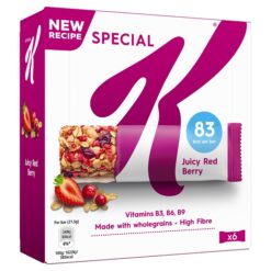 Μπάρες Δημητριακών Special K Red Berry Kellogg's (6x21