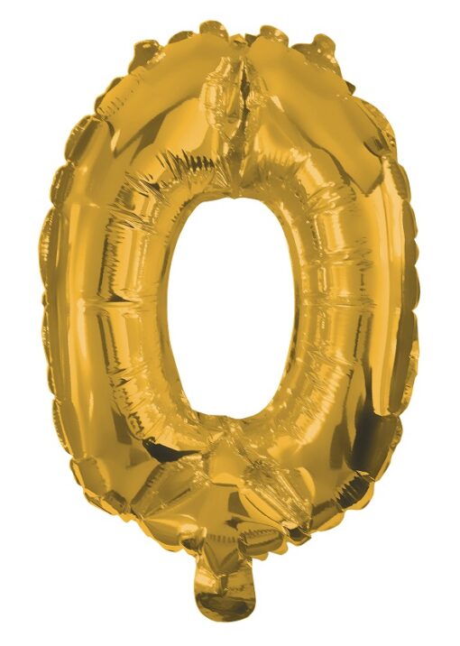 Μπαλόνι Χρυσό No.0 Decorata (1 τεμ)