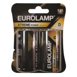 Μπαταρίες Αλκαλικές Extreme D Eurolamp (2 τεμ)