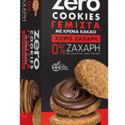 Μπισκότα Zero Cookies Γεμιστά με Κακάο Βιολάντα (180g)