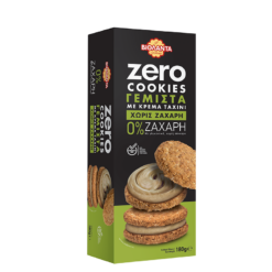 Μπισκότα Zero Cookies Γεμιστά με Ταχίνι Βιολάντα (180g)