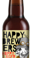 Μπύρα Φιάλη Hopy Lager Happy Brewers (330 ml)