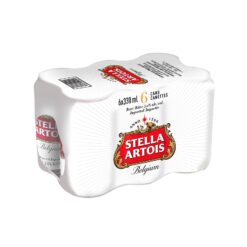 Μπύρα κουτί Stella Artois (6x330 ml)