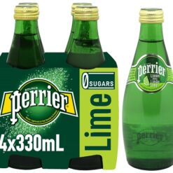 Νερό Φυσικό Μεταλλικό Ανθρακούχο Lime Perrier (4x330 ml)