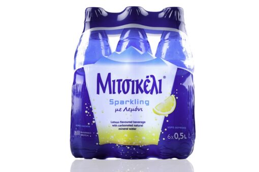 Νερό Φυσικό Μεταλλικό Ανθρακούχο με λεμόνι Μιτσικέλι Βίκος (6x500 ml) 