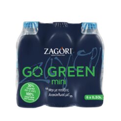 Νερό Φυσικό Μεταλλικό Ζαγόρι Go Green (6x330 ml)