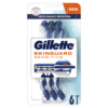 Ξυραφάκια Μιας Χρήσης Skinguard Gillette (6τεμ)