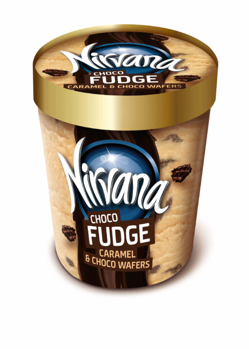 Οικογενειακό Παγωτό Choco Fudge Nirvana (470 ml)
