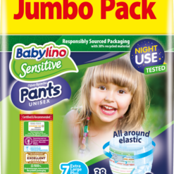 Πάνες Βρακάκι Babylino Pants Jumbo Pack Unisex Extra Large Plus No.7 (15-25kg) (38 τεμ)