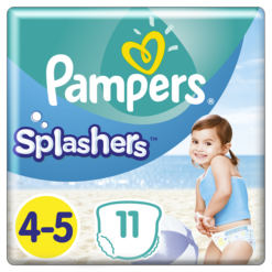 Πάνες-Μαγιό Pampers Splashers Μέγεθος 4-5 (9-15 kg) (11τεμ)
