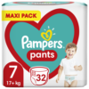 Πάνες-βρακάκι Μέγεθος 7 (17kg+) Pampers Pants (32τεμ)