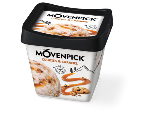 Παγωτό Cookies & Caramel Movenpick (500 ml)