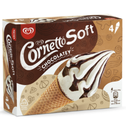 Παγωτό Soft Cornetto (4x140ml)