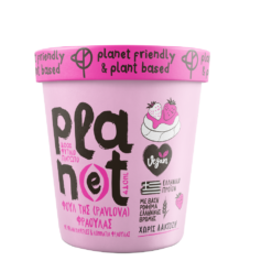 Παγωτό Φουλ της (Pavlova) Φράουλας Plan(e)t (410ml)