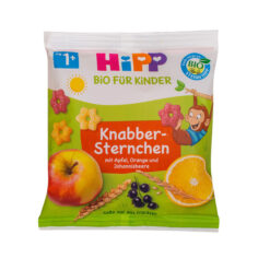 Παιδικά τραγανά Αστεράκια με Φρούτα Hipp (30g)