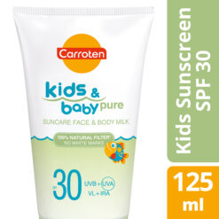 Παιδικό Αντηλιακό Γαλάκτωμα Kids & Baby Pure SPF30 Carroten (125ml)