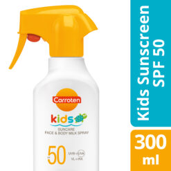 Παιδικό Αντηλιακό Γαλάκτωμα σε Spray SPF50 Carroten (300ml)