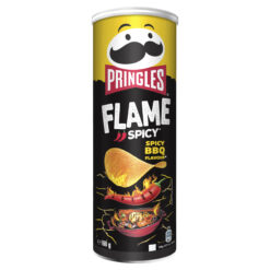 Πατατάκια Flame Spicy Spicy BBQ Pringles (160g)