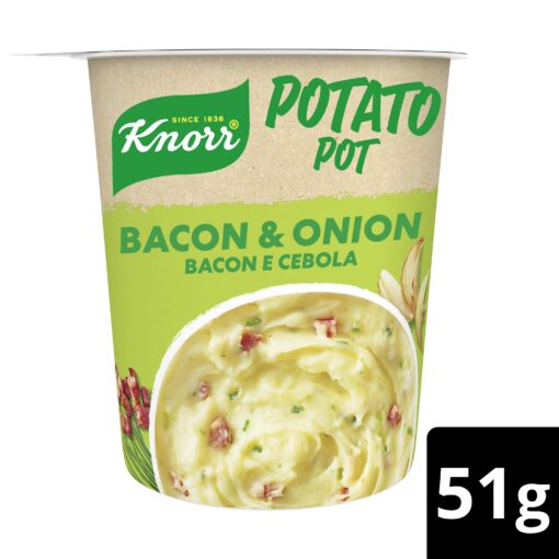 Πουρές με Μπέικον & Κρεμμύδι Snack Pot Knorr (51g) -20%