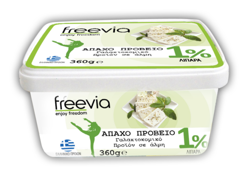 Πρόβειο γαλακτοκομικό προϊόν σε άλμη 1% λιπαρά Freevia (360g)