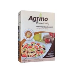 Ρύζι 10 λεπτών Καστανό Agrino (4x125g)