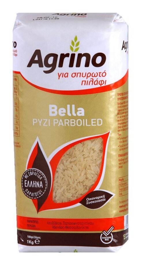 Ρύζι Bella (Parboiled) Agrino (1 kg)