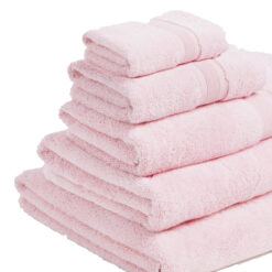 Πετσέτα Μπάνιου Ανοιχτό Ροζ Εξαιρετικά Απαλή Αντιβακτηριδιακή από 100% βαμβάκι Marks & Spencer (1 τεμ)