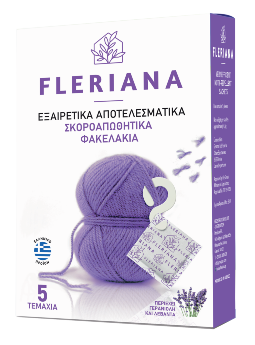 Σκοροαπωθητικά Φακελάκια Fleriana (5τεμ)