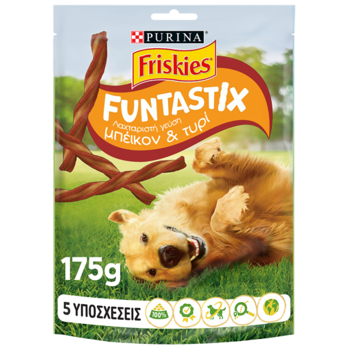 Σνακ Funtastix Friskies (175g)