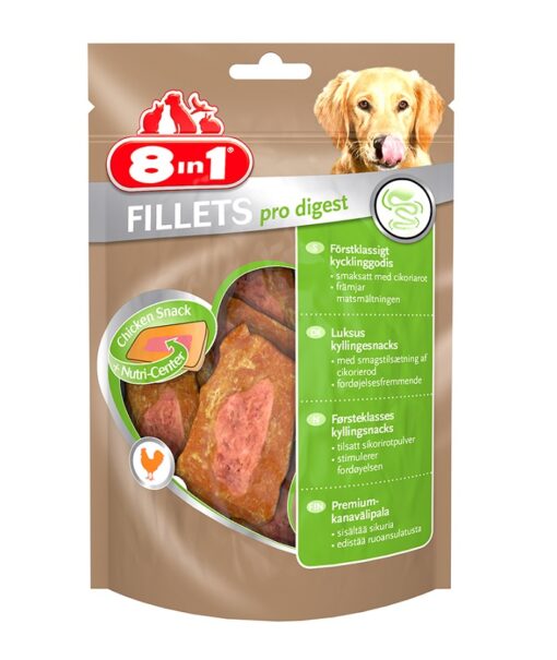 Σνακ για σκύλους για το πεπτικό σύστημα 8in1 (80g)