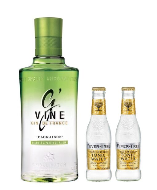 Τζιν G' Vine (700 ml) & δώρο Indian Tonic Fever Tree (2x200 ml)