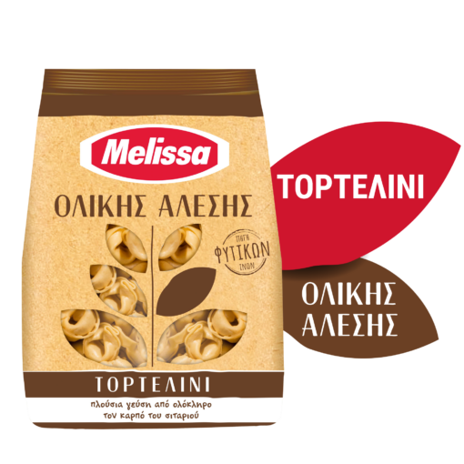 Τορτελίνι Ολικής Άλεσης Melissa (250g)