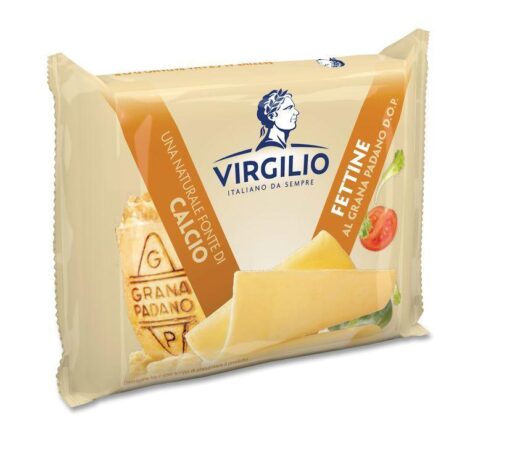 Τυρί Τετηγμένο σε φέτες Grana Padano Virgilio (6 Φέτες) (125 g)